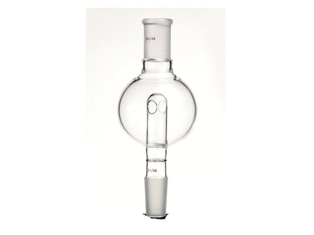 MSE PRO Splash-Proof Balls, Perforated Glass, Upper Mouth: 24/40, Lower Mouth: 24/40, 250mL