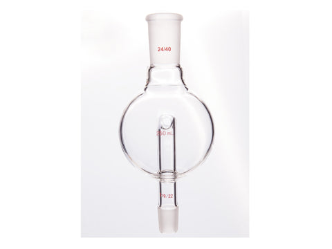 MSE PRO Splash-Proof Balls, Upper Mouth: 24/40, Lower Mouth: 19/22, 250mL - MSE Supplies LLC