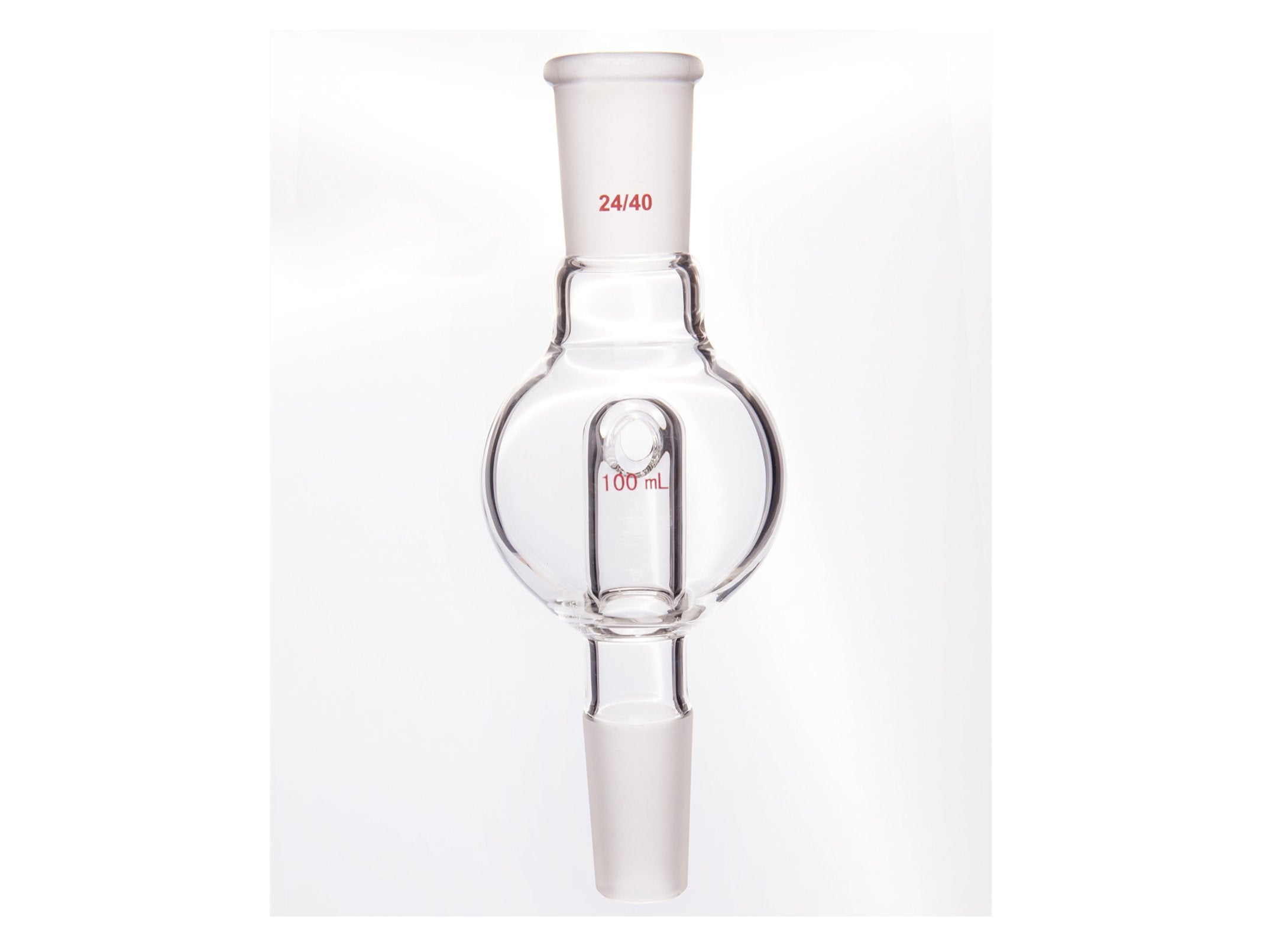 MSE PRO Splash-Proof Balls, Upper Mouth: 24/40, Lower Mouth: 24/40, 100mL - MSE Supplies LLC