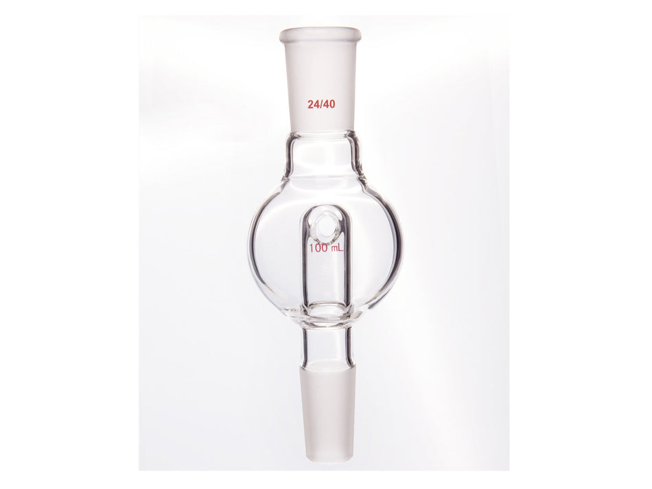 MSE PRO Splash-Proof Balls, Upper Mouth: 24/40, Lower Mouth: 24/40, 100mL - MSE Supplies LLC