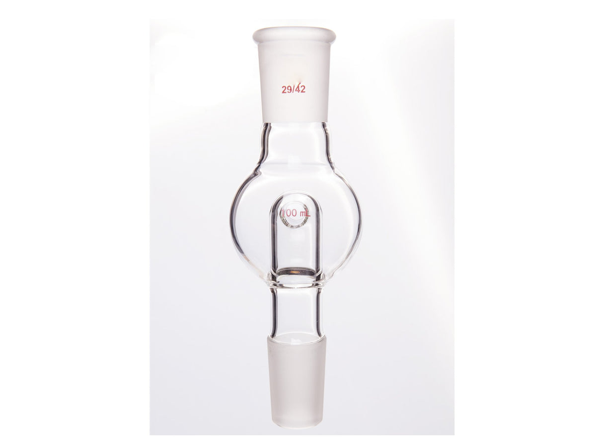 MSE PRO Splash-Proof Balls, Upper Mouth: 29/42, Lower Mouth: 29/42, 100mL - MSE Supplies LLC