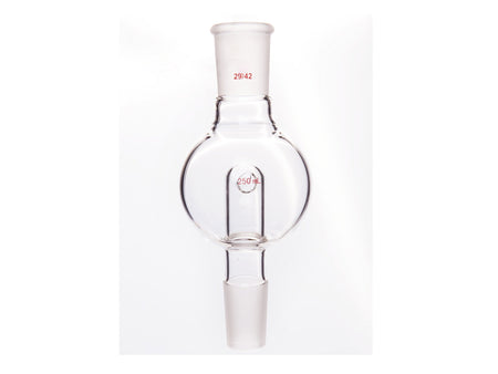 MSE PRO Splash-Proof Balls, Upper Mouth: 29/42, Lower Mouth: 29/42, 250mL - MSE Supplies LLC