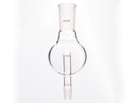 MSE PRO Splash-Proof Balls, with Backflow Hole, Upper Mouth: 24/40, Lower Mouth: 14/20, 100mL - MSE Supplies LLC