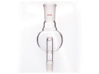 MSE PRO Splash-Proof Balls, with Backflow Hole, Upper Mouth: 24/40, Lower Mouth: 19/22, 100mL - MSE Supplies LLC