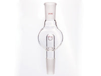 MSE PRO Splash-Proof Balls, with Backflow Hole, Upper Mouth: 24/40, Lower Mouth: 24/40, 100mL - MSE Supplies LLC