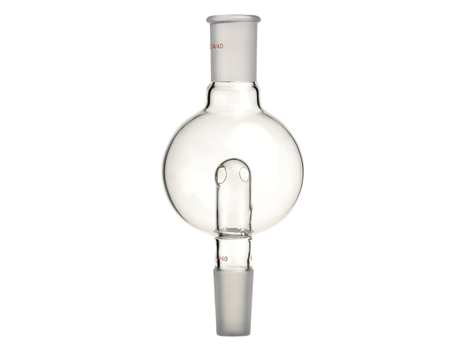 MSE PRO Splash-Proof Balls, with Backflow Hole, Upper Mouth: 24/40, Lower Mouth: 24/40, 250mL - MSE Supplies LLC