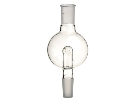 MSE PRO Splash-Proof Balls, with Backflow Hole, Upper Mouth: 24/40, Lower Mouth: 24/40, 250mL - MSE Supplies LLC