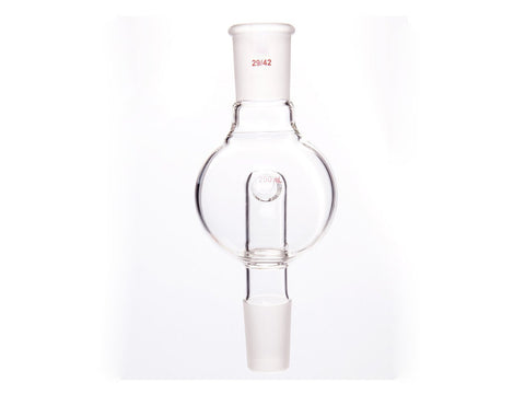 MSE PRO Splash-Proof Balls, with Backflow Hole, Upper Mouth: 29/42, Lower Mouth: 29/42, 250mL - MSE Supplies LLC