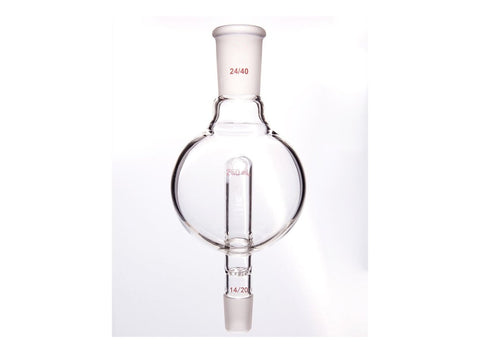 MSE PRO Splash-Proof Balls, with Perforated Plate and Reflux Hole, 24/40-14/20, 250mL - MSE Supplies LLC