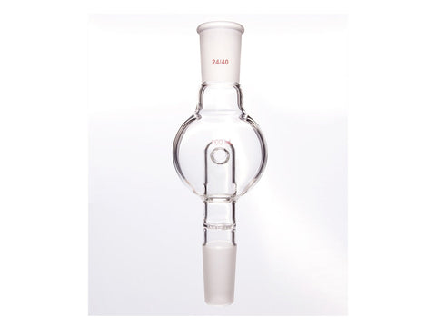 MSE PRO Splash-Proof Balls, with Perforated Plate and Reflux Hole, 24/40-24/40, 100mL - MSE Supplies LLC