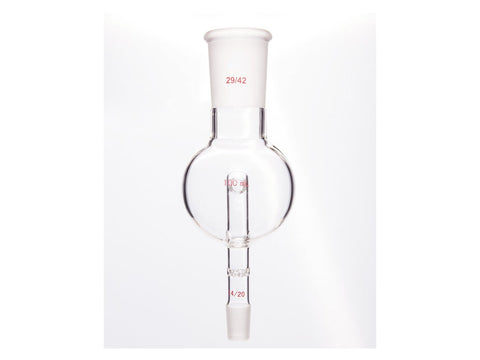 MSE PRO Splash-Proof Balls, with Perforated Plate and Reflux Hole, 29/42-14/20, 100mL - MSE Supplies LLC