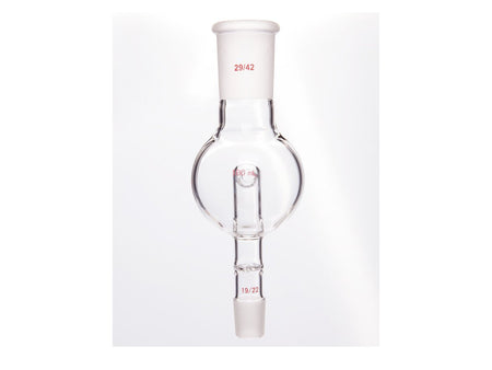 MSE PRO Splash-Proof Balls, with Perforated Plate and Reflux Hole, 29/42-19/22, 100mL - MSE Supplies LLC