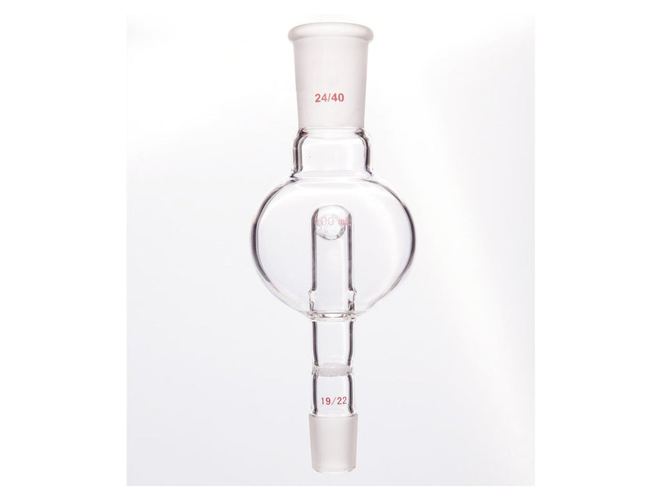 MSE PRO Splash-Proof Balls with Sand Plate Modification, 24/40-19/22, 100mL - MSE Supplies LLC