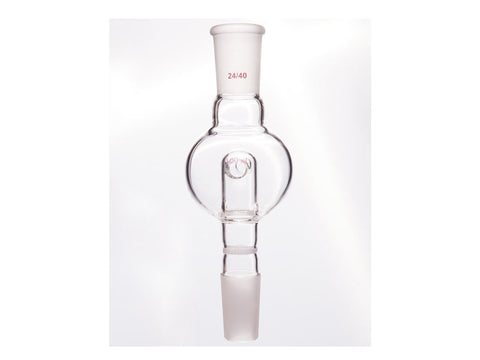 MSE PRO Splash-Proof Balls with Sand Plate Modification, 24/40-24/40, 100mL - MSE Supplies LLC