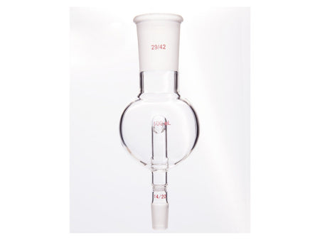 MSE PRO Splash-Proof Balls with Sand Plate Modification, 29/42-14/20, 100mL - MSE Supplies LLC