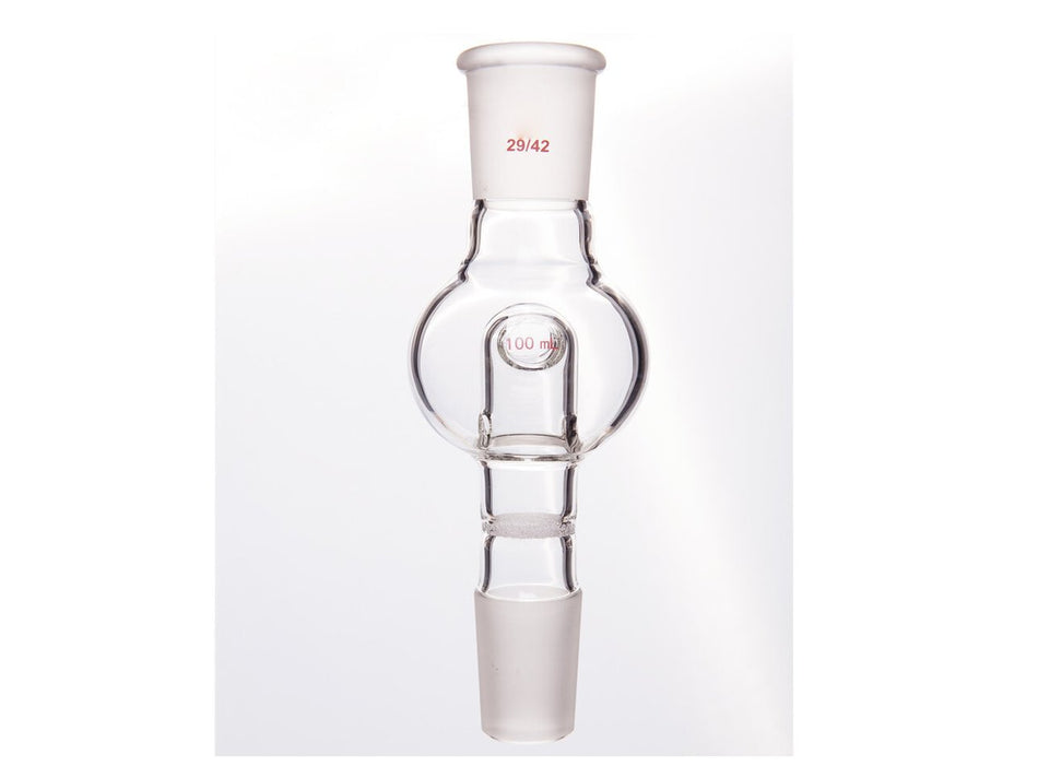 MSE PRO Splash-Proof Balls with Sand Plate Modification, 29/42-29/42, 100mL - MSE Supplies LLC