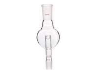 MSE PRO Splash-Proof Balls, with Sandpaper, Upper Mouth: 24/40, Lower Mouth: 19/22, 100mL - MSE Supplies LLC