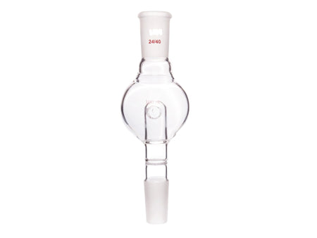 MSE PRO Splash-Proof Balls, with Sandpaper, Upper Mouth: 24/40, Lower Mouth: 24/40, 100mL - MSE Supplies LLC