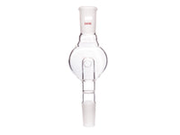 MSE PRO Splash-Proof Balls, with Sandpaper, Upper Mouth: 24/40, Lower Mouth: 24/40, 100mL - MSE Supplies LLC