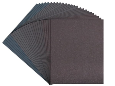 MSE PRO Square Silicon Carbide Metallographic Sandpaper, 50 Sheets/Pack - MSE Supplies LLC