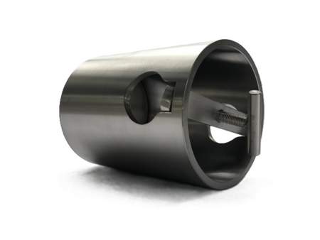 MSE PRO Stainless Steel Roller Sleeve for 250mL YSZ Vacuum Jar - MSE Supplies LLC