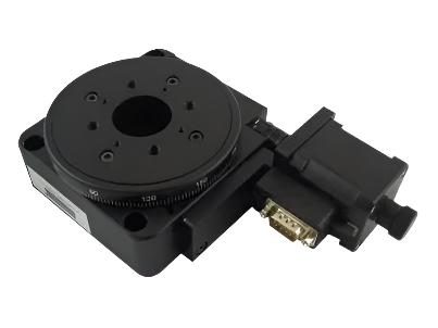 MSE PRO Stepper Motorized Aluminum Alloy Translation Stages (Angle 360°, φ100mm, Transmission Ratio 180:1) - MSE Supplies LLC