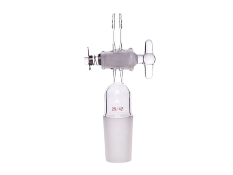 MSE PRO Straight Exhaust Joint, Glass Joint, 29/42, 2mm Joint Aperture - MSE Supplies LLC