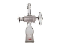 MSE PRO Straight Exhaust Joint, with Glass Door, 19/22, 2mm Door Aperture