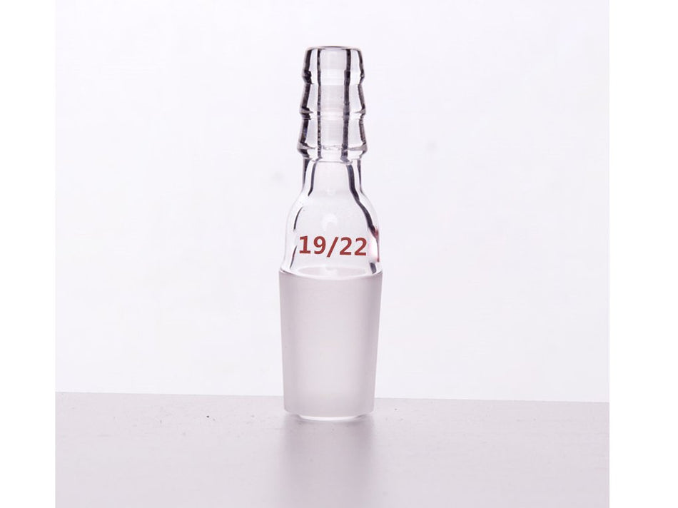 MSE PRO Straight Suction Joint, Grinding Mouth: 19/22, φ8 Small Nozzle Interface - MSE Supplies LLC