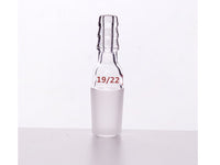 MSE PRO Straight Suction Joint, Grinding Mouth: 19/22, φ8 Small Nozzle Interface - MSE Supplies LLC