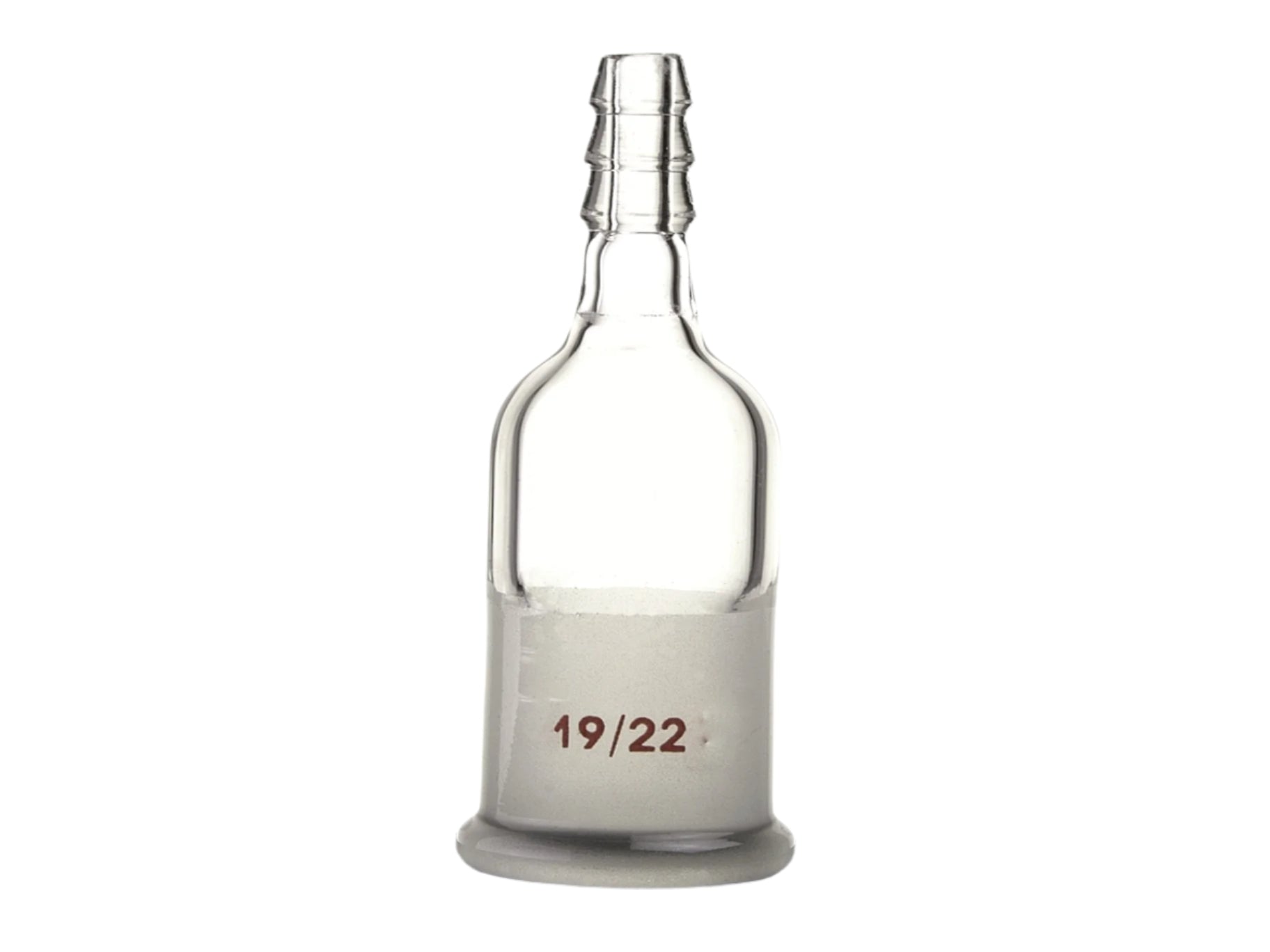 MSE PRO Straight Suction Joint, Internal Grinding Mouth: 19/22, φ8 Small Nozzle Interface - MSE Supplies LLC