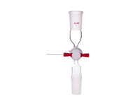 MSE PRO Suction Conversion Joint, with 2mm T-Type PTFE Valve Plug, Grinding Mouth: 29/42