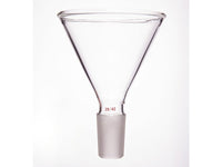 MSE PRO Triangular Funnel, Grinding Mouth 100mm, Other Grinding Mouth: 29/42