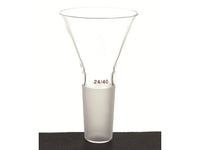 MSE PRO Triangular Funnel, Grinding Mouth 50mm, Other Grinding Mouth: 24/40