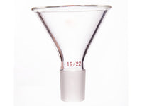 MSE PRO Triangular Funnel, Upper Diameter 50mm, Grinding Mouth: 19/22