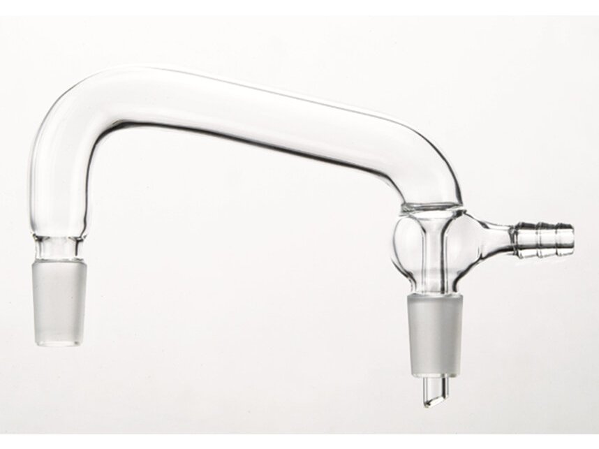 MSE PRO Vacuum Distillation Joint, Grinding Mouth: 14/20, Small Mouth Joint Diameter: 8mm - MSE Supplies LLC