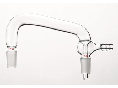 MSE PRO Vacuum Distillation Joint, Grinding Mouth: 19/22, Small Mouth Joint Diameter: 8mm - MSE Supplies LLC