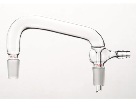 MSE PRO Vacuum Distillation Joint, Grinding Mouth: 19/22, Small Mouth Joint Diameter: 8mm - MSE Supplies LLC