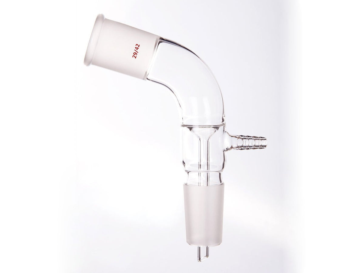 MSE PRO Vacuum Receiver Tube, Grinding Mouth: 29/42 - MSE Supplies LLC