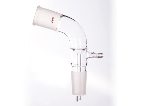 MSE PRO Vacuum Receiver Tube, Grinding Mouth: 29/42 - MSE Supplies LLC