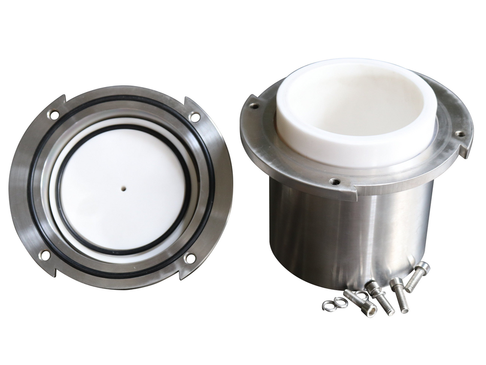 MSE PRO Refurbished 100mL Y-Stabilized Zirconia Milling (YSZ) Vacuum Jar (JA0220) - Milling Jars - MSE Supplies LLC - MSE Supplies