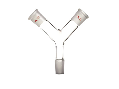 MSE PRO "Y" Type Connector, Ground Joint: 19/22 - MSE Supplies LLC