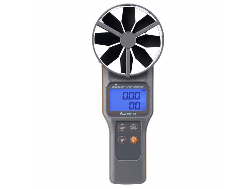 AZ Instrument Bluetooth Temp. RH Anemometer – MSE Supplies