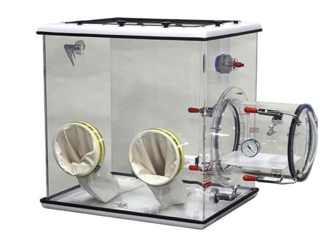 PLAS LABS Closed Loop Compact Glove Box, 830-ABC/CLC Model, Battery Equipment, PLAS LABS, MSE Supplies