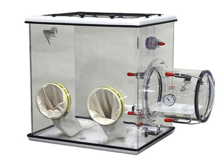 PLAS LABS Closed Loop Compact Glove Box, 830-ABC/CLC Model, Battery Equipment, PLAS LABS, MSE Supplies