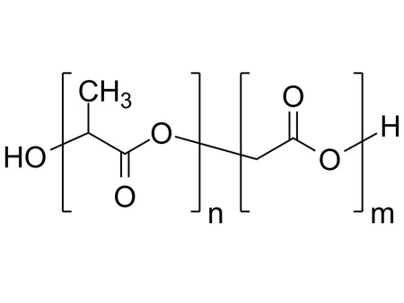 Polysciences Inc. Poly(D,L-Lactide-Co-Glycolide), 55:45, IV 0.5 dL/g, Glucose Terminated, Powder - MSE Supplies LLC