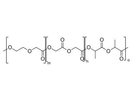 Polysciences Inc. Poly(Dioxanone-Co-Lactide-Co-Glycolide), 90:5:5, IV 2.2 dL/g - MSE Supplies LLC