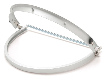 PYRAMEX Aluminum Full Brim Adapter Safety Helmet, PK of 12 - MSE Supplies LLC