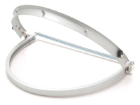 PYRAMEX Aluminum Full Brim Adapter Safety Helmet, PK of 12 - MSE Supplies LLC