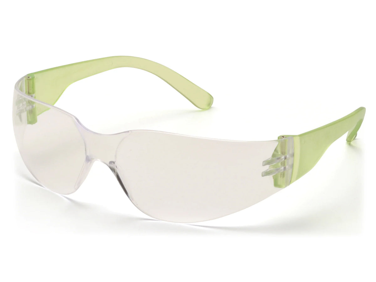 PYRAMEX Frameless Intruder® Assorted Temple Colors Safety Glasses, PK of 12 - MSE Supplies LLC